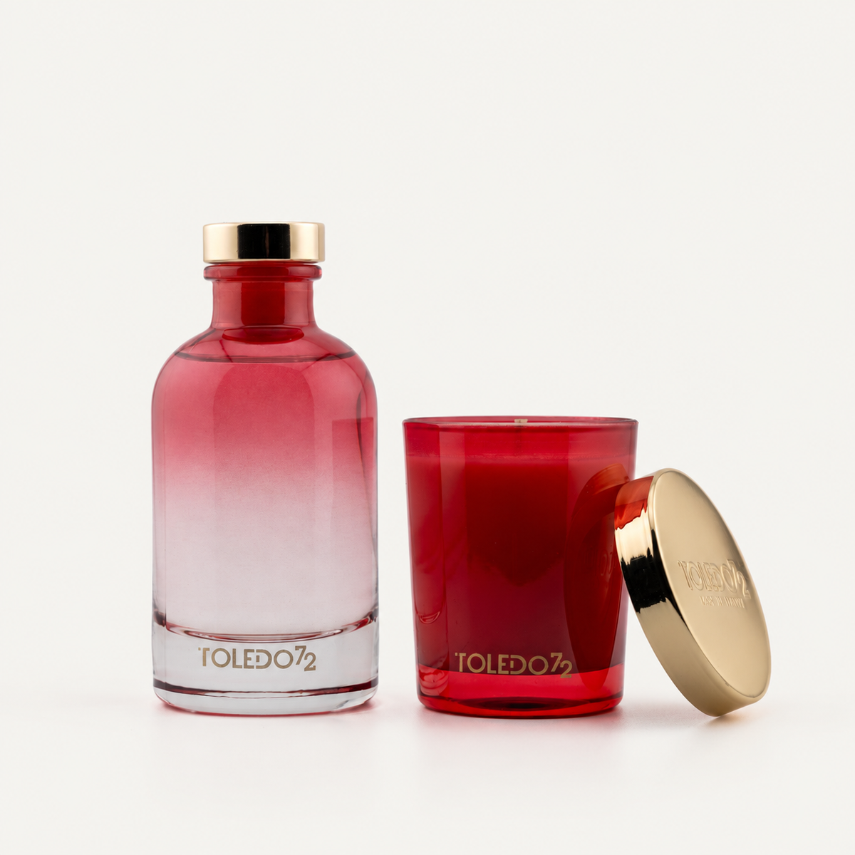 SET CANDELA DIFFUSORE CREMISI