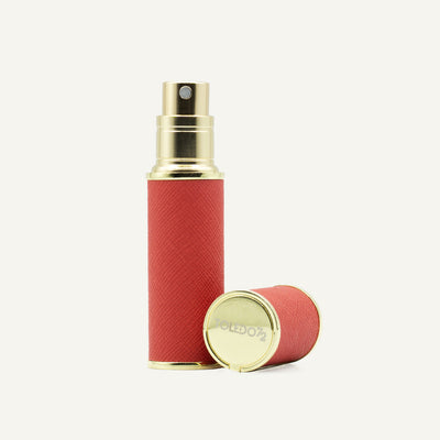 PROFUMO DA VIAGGIO "SIMILPELLE" ROSSO