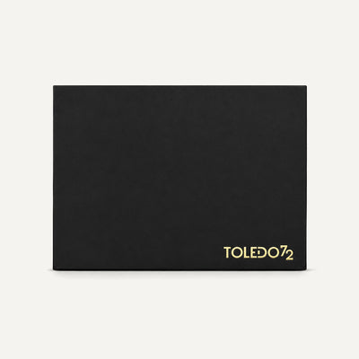 Cofanetto nero chiuso del Set di 4 campioni TOLEDO72